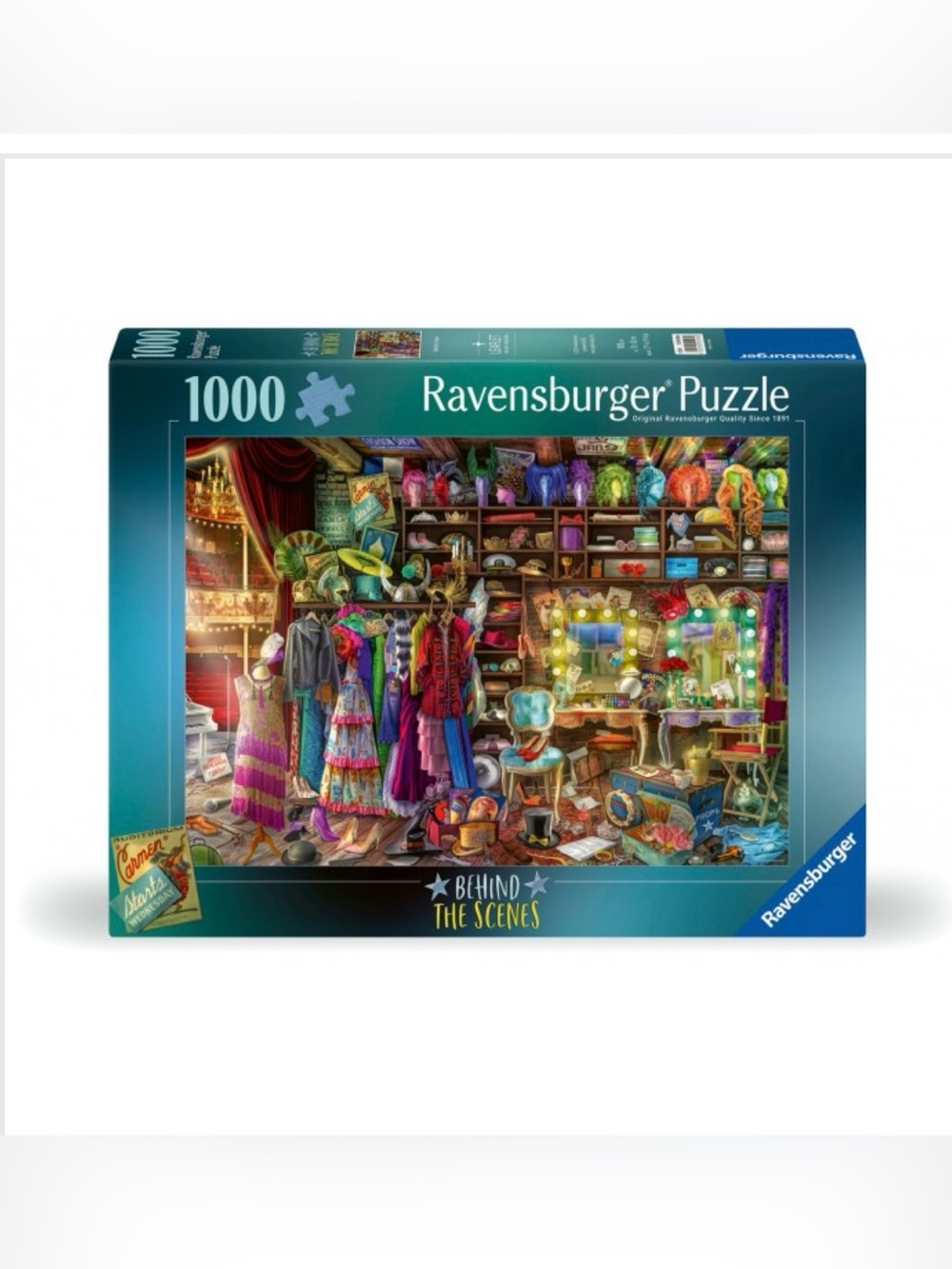 Ravensburger Behind The Scenes 1000 pc puzzle